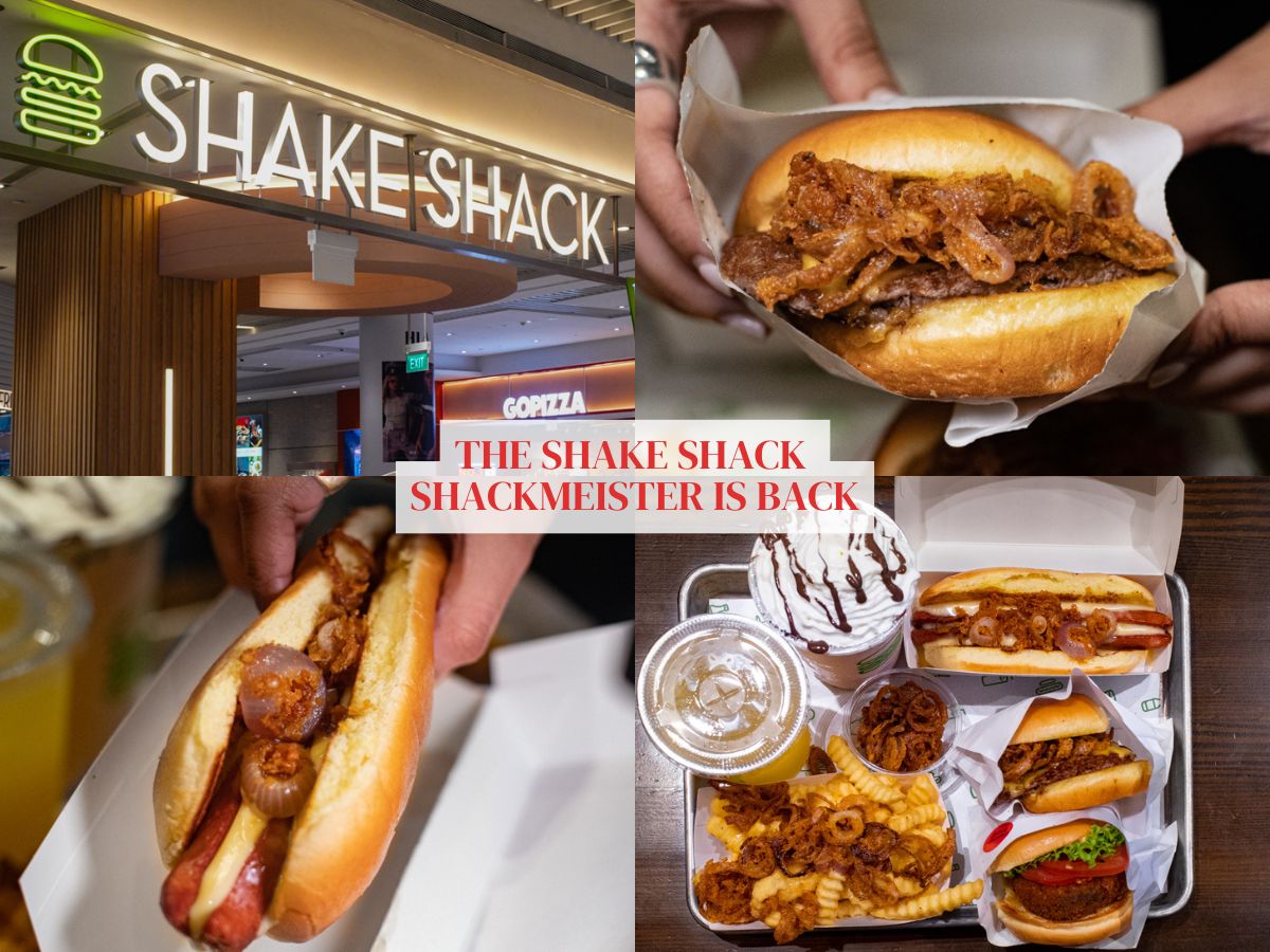 Taste test: Shake Shack fans, the Shackmeister is back in Singapore in all its fried-shalloty glory