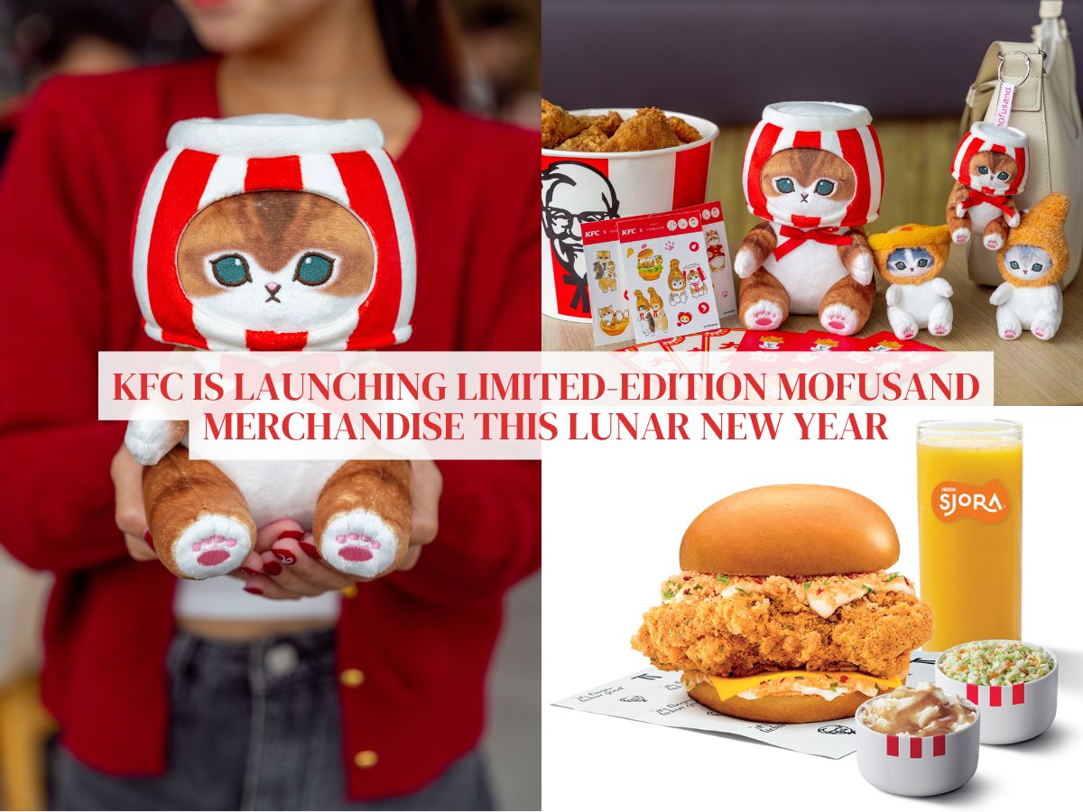 KFC launches limited-edition Mofusand merch, brings back cereal chicken