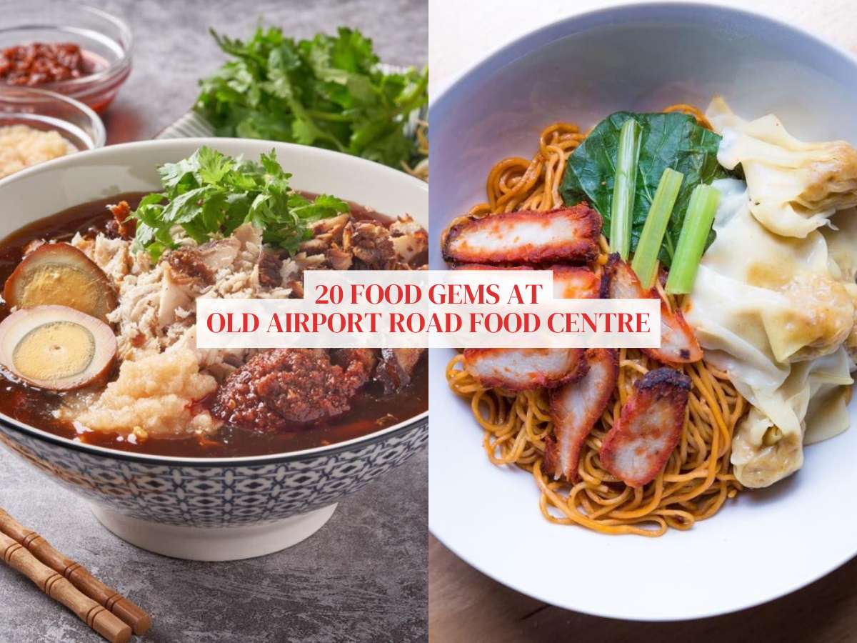 20 hawkers at Old Airport Road Food Centre you cannot miss