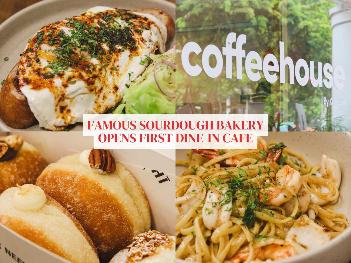 Coffeehouse by Kobashi: Famous sourdough bakery opens its first dine-in cafe at Clarke Quay