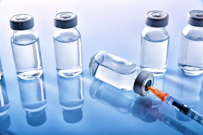 Group of vials