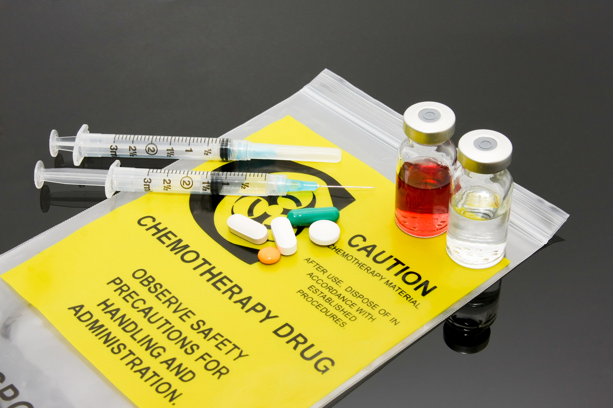 Chemotherapy drugs can require special handling.