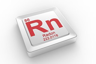 The radioactive gas radon has been linked to lung cancer.
