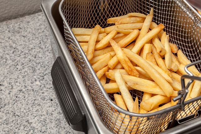 French fries are high in unhealthy fats.