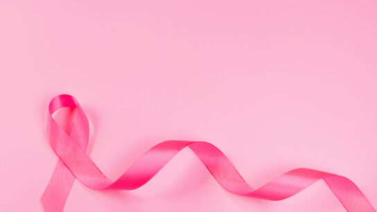 Breast Cancer Awareness Month Ribbon