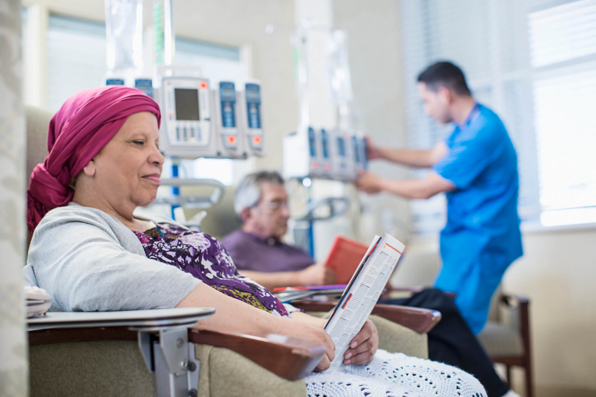 Patients receiving chemotherapy