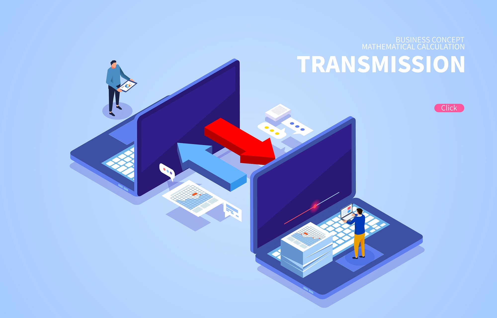 Internet network files transfer