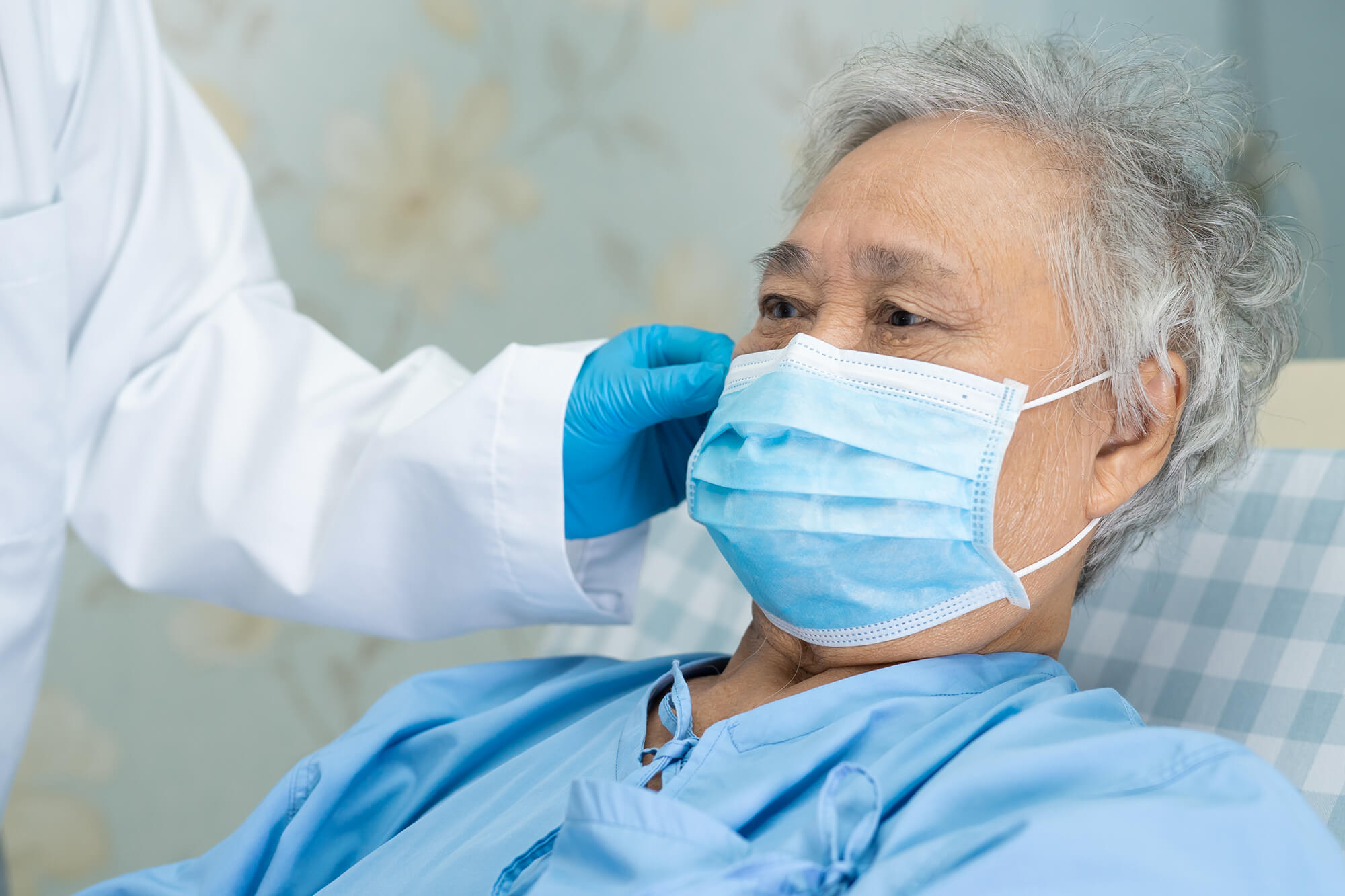 Caring for an older patient during a pandemic.