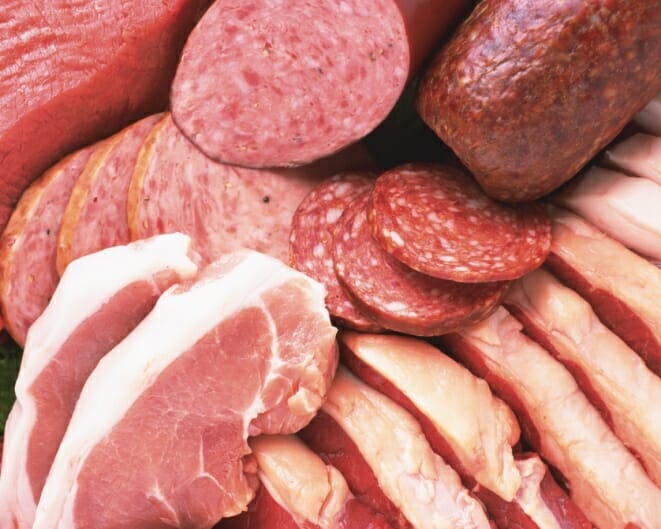 Processed meats, the likes of which include bacon, hot dogs and sausages, can cause cancer.