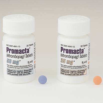 PROMACTA (Eltrombopag) 25mg, 50mg tablets by GlaxoSmithKline