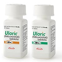 ULORIC (Febuxostat) 40mg, 80mg tablets by Takeda