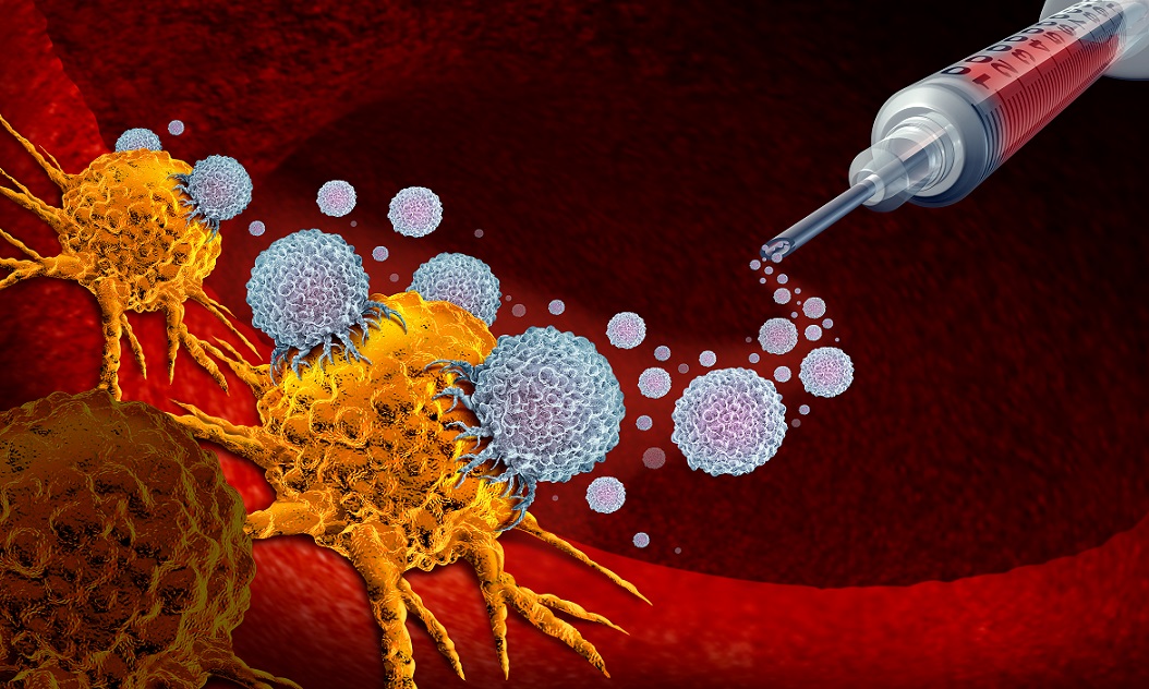 cancer immunotherapy illustration